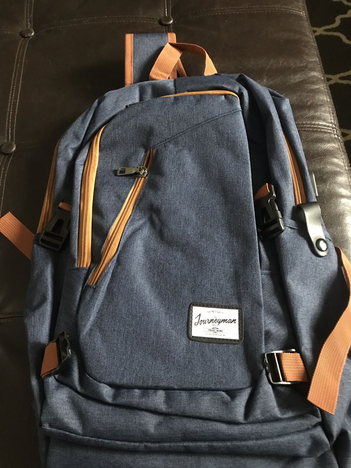 New Blue Locking Journeyman Backpack