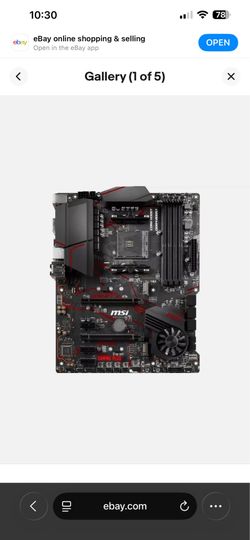 MSI X570 Motherboard