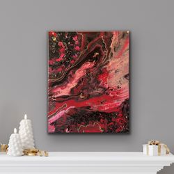 14K Gold Leaf Handmade Painting 