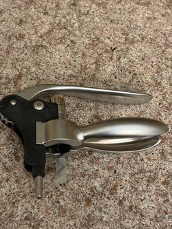 Lever-Style Wine Bottle Opener Corkscrew