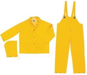New Yellow Rain Suits Impermeable