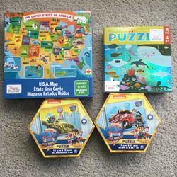 Four Jigsaw Puzzles