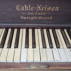 1904 Upright Grand Piano