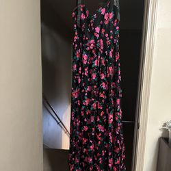 Jules & Cleo - Full-length Floral Dress/Gown