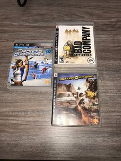 PS3 games 3 For $10.00