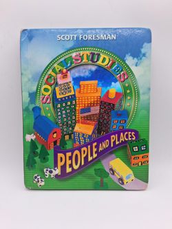 Scott Foresman People and Places Grade 2 Social Studies Hardcover Textbook