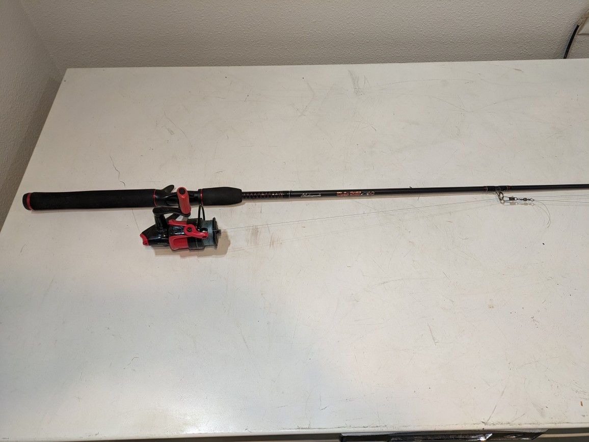 Shakespeare Fishing Pole With Gx2 Max 20 Reel