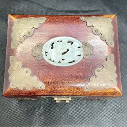 Vintage Asian Jewelry Box 
