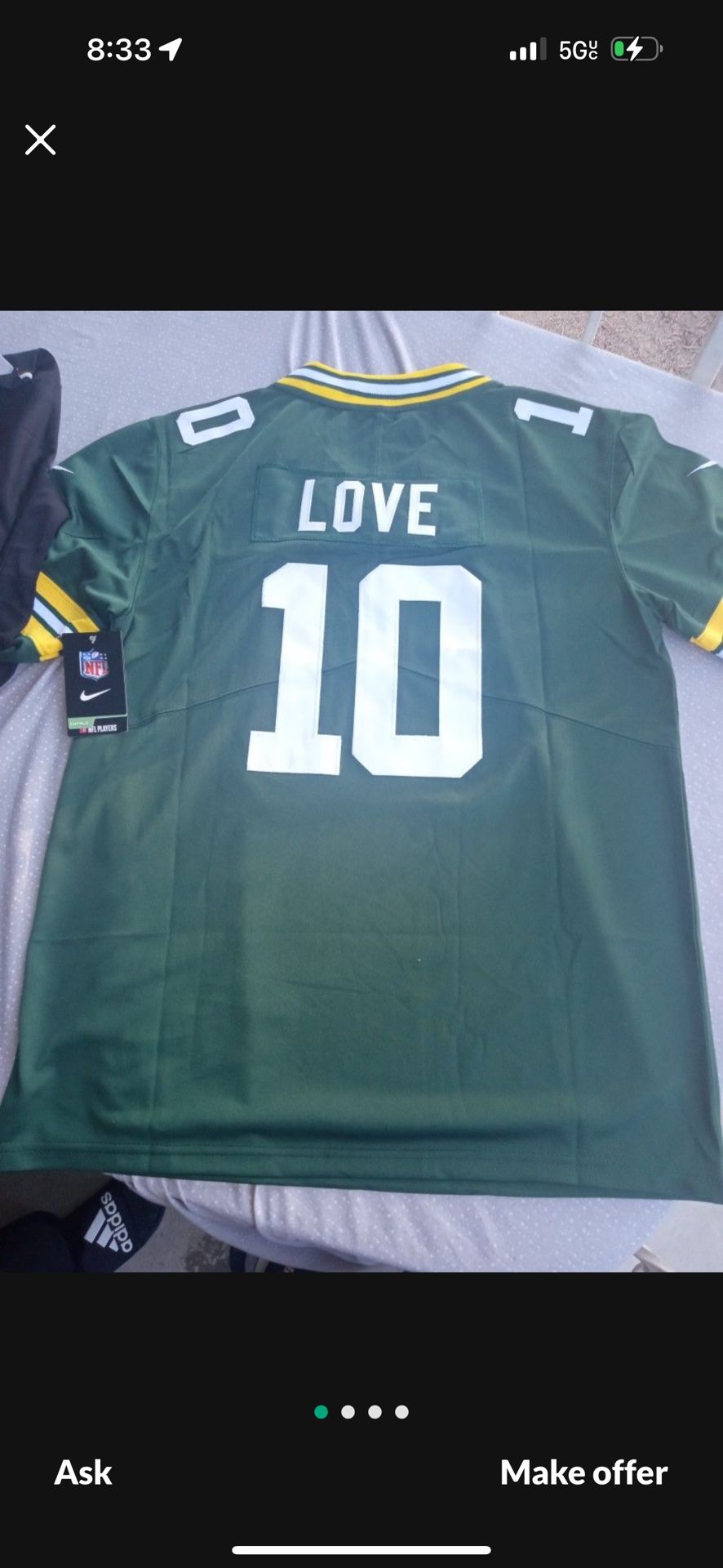 Packers Jerseys Love Jacobs New Men