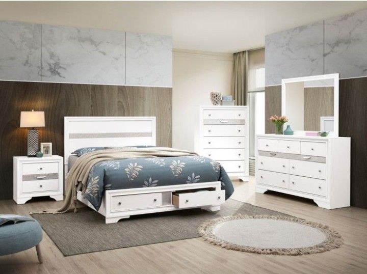 High Quality Bed With Mattress Available.