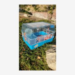 Ferplast Hamster Cage with Wheel and Accessories