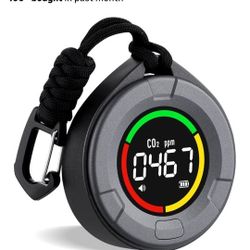 INKBIRDPLUS Portable CO2 Detector, Mini Indoor CO2 Monitor, NDIR Sensor with Full Color LCD, for Home, Office, Travel (PTH-10C)