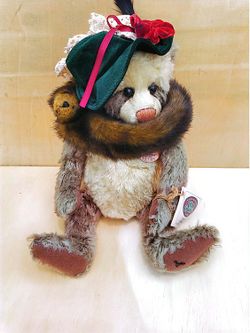 Cottage Collectibles By Ganz Auntie Pam Limited Edition Panda Bear With Tags