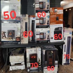 Electric Space Heaters Calentadores 