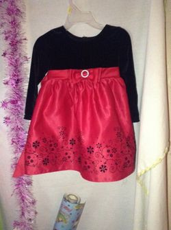 Christmas holiday dress sz 24 m