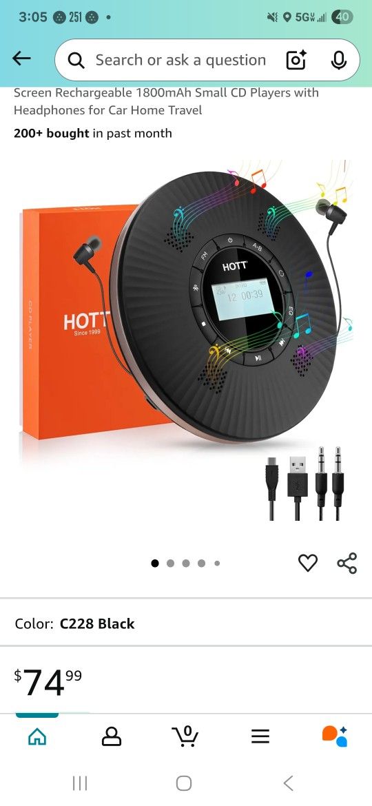 Portable Player Bluetooth