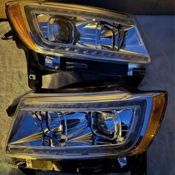 11-13 Jeep Grand Cherokee LED Switchback Headlights Faros Calaveras Micas Luces Lamps 