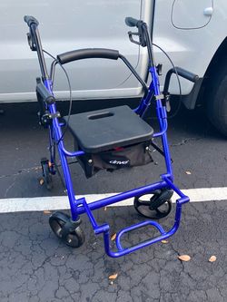 Drive Medical Rollator Walker with Seat