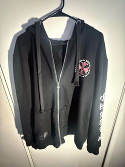 Chrome Hearts Gothic Cross Zip Hoodie