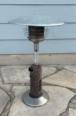 Tabletop Propane Patio Heater – Stainless Steel Outdoor Heater