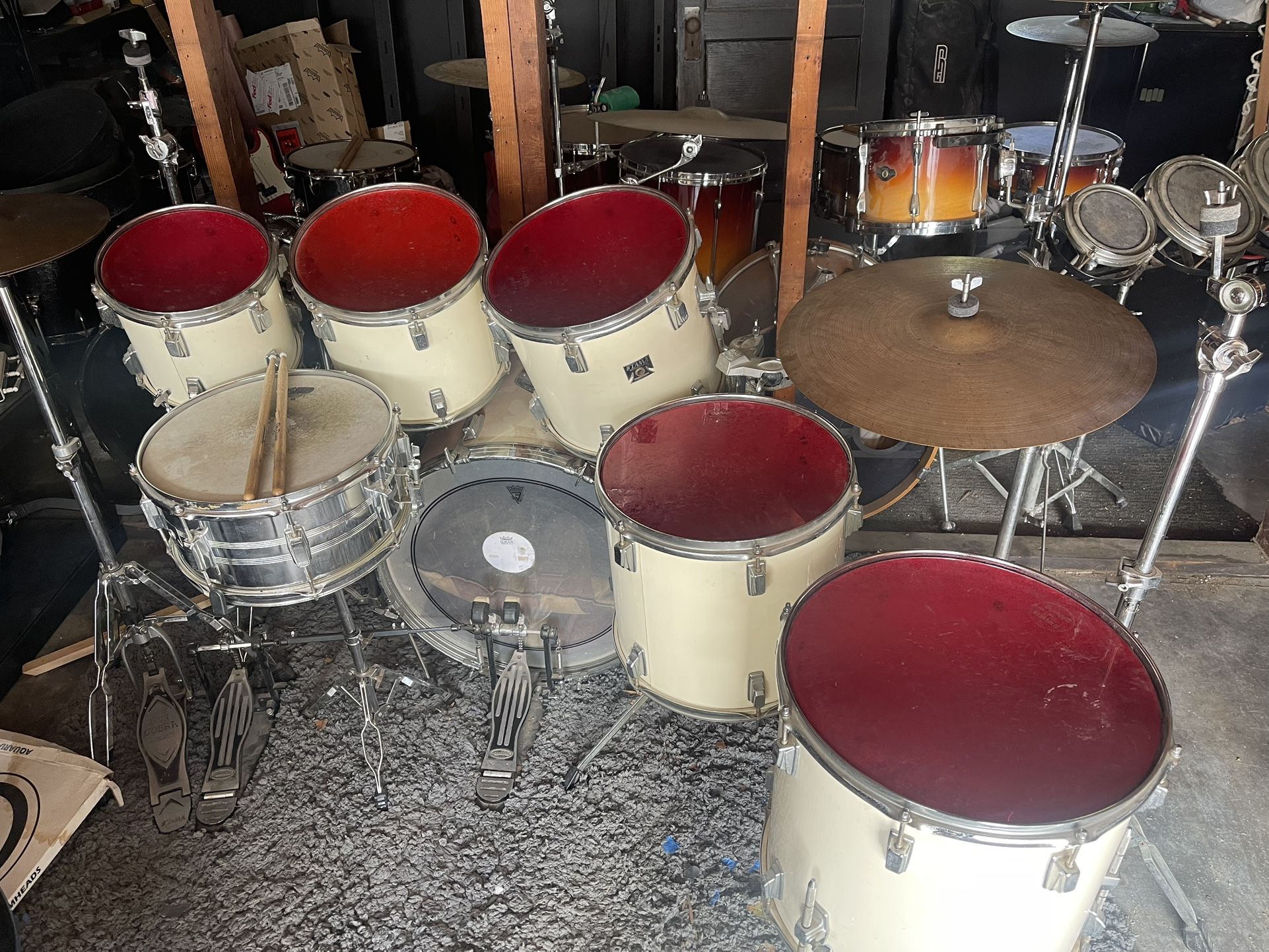 7 Piece Tama Swingstar Vintage 80s