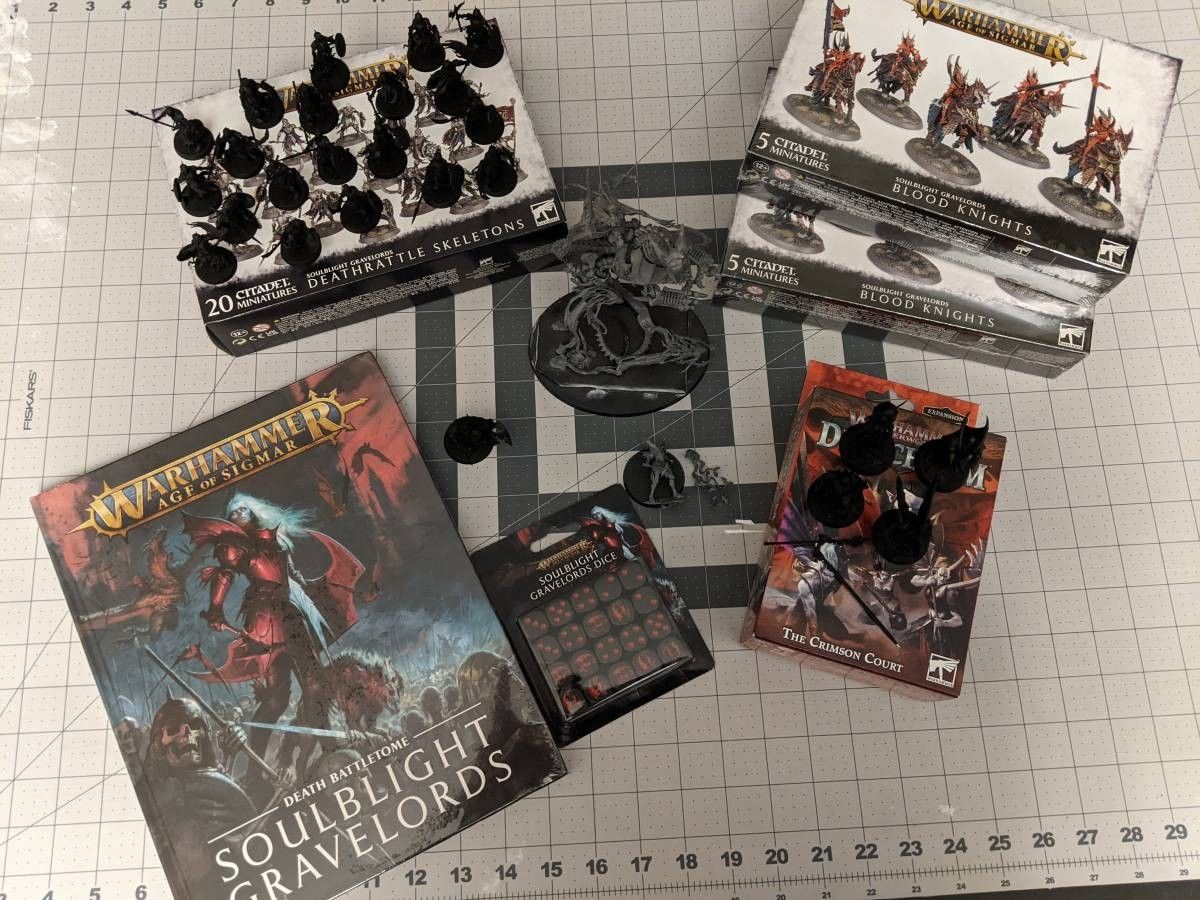 Warhammer Age Of Sigmar Soulblight Gravelords Lot