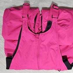 Womens Snow Bib Size XL Pink