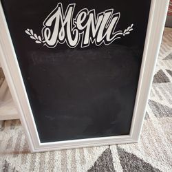Menu  Sign 