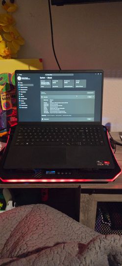 Dell 15 and RGB Cooling Pad