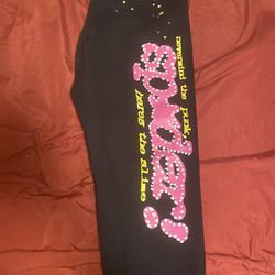 Black Spider P*nk Pants