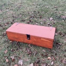 Lockable Wooden Box