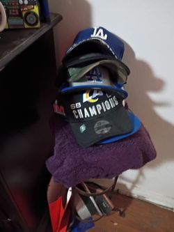 NFL hats and dodger hats 25