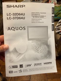 32 inch Sharp Aquos
