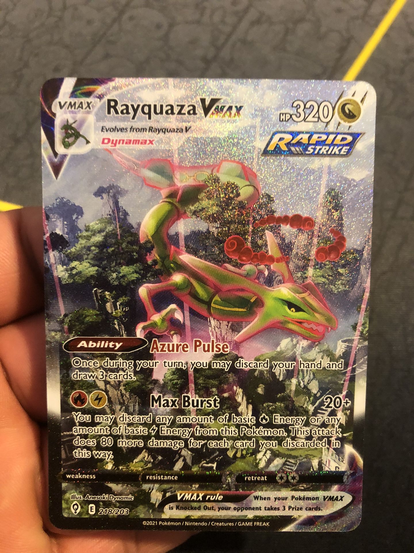 POKEMON, SHINY RAYQUAZA GX 177A BECKETT 10 for Sale in Austin, TX - OfferUp