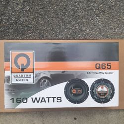 NEW! 6.5" Three Way Speakers