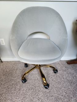 Velvet Desk Chair