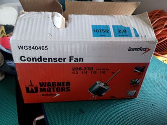 Wagner condenser fan motor