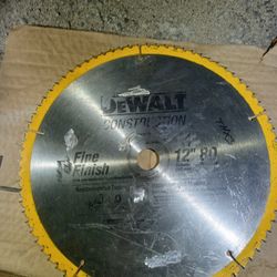 Used DeWalt Saw Blades