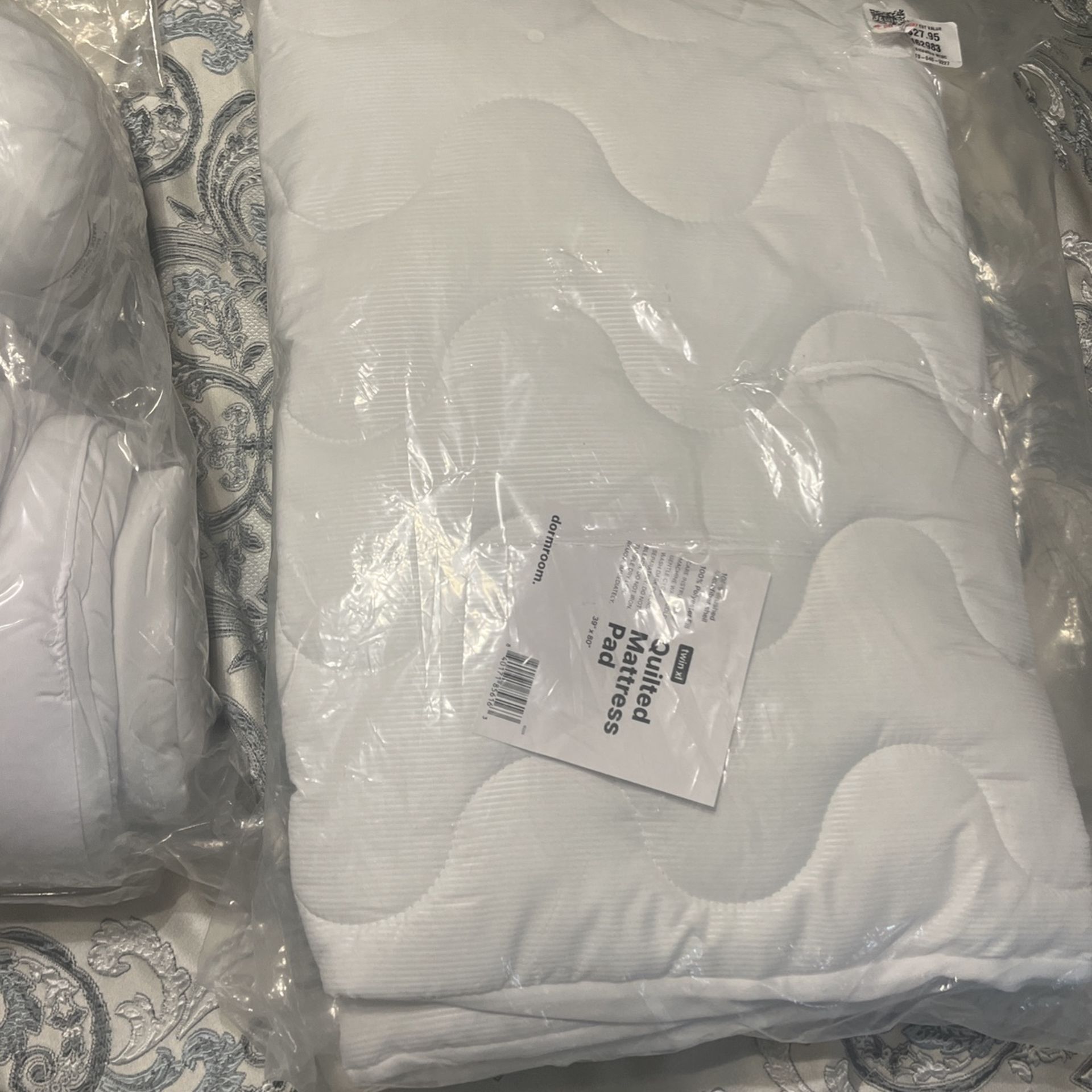 Duvet Twin Quilted Mattress Pad And Duvet Set Bedding
