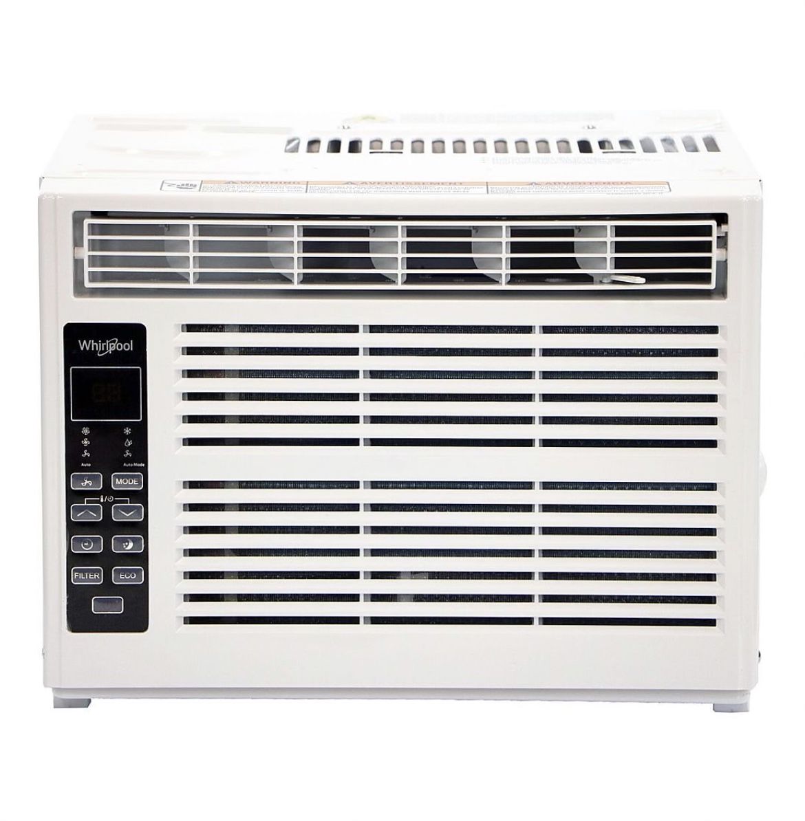 6,000 BTU 115V Window Air Conditioner Cools 250 Sq. Ft. with Dehumidifier, Remote & Digital Display