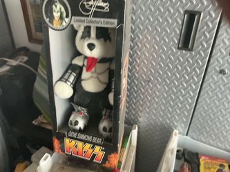 Kiss bear new in box from the 90s says collector edition on box