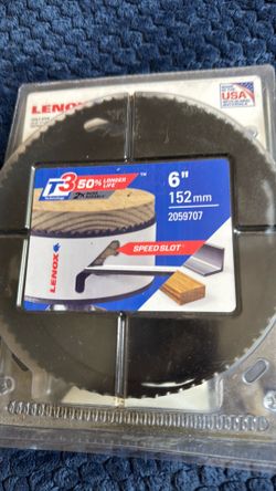 Lenox hole saw slider