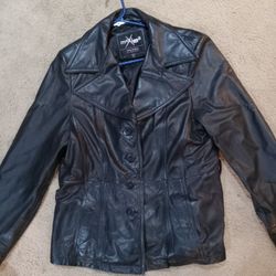 Women's Maxima (Wilson's) Leather Coat, Size XL