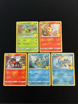 Pokémon McDonald's 25th Anniversary Promos