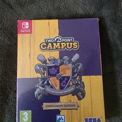 Two Point Campus Enrollment Edition Nintendo Switch Unopened
