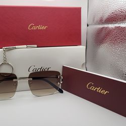 Cartier Glasses(Brown)