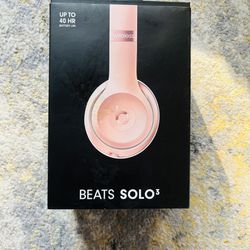 Beats Solo Bluetooth Wireless All-Day On-Ear Headphones - Rose Gold