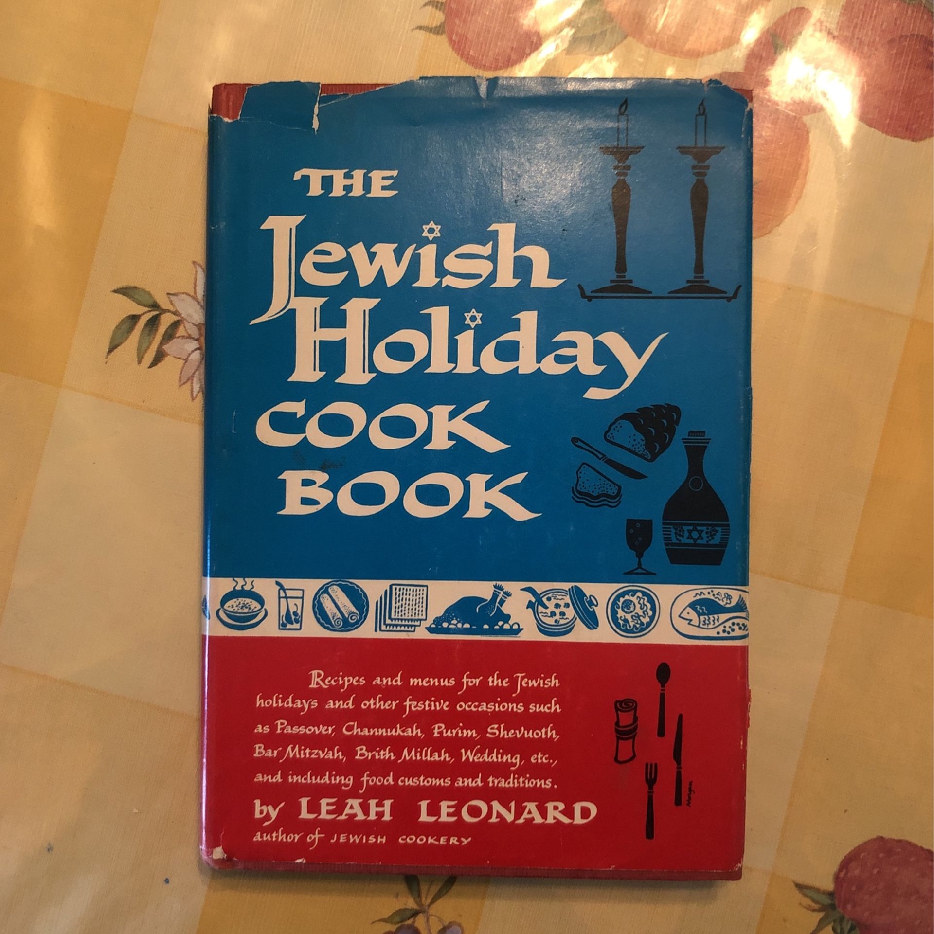 The Jewish Holiday Cook Book By Leah Leonard - BOGO Of Equal Or Lesser Value