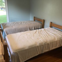 Solid Oak Bunk Beds