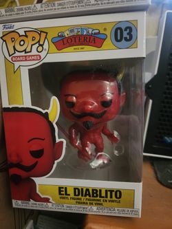 Funko Pop Number 3 Loteria El Diablito